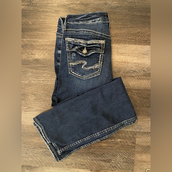 Silver Jeans Denim - Silver Jeans Avery Slim Boot Dark Wash 31 W/ 33 L